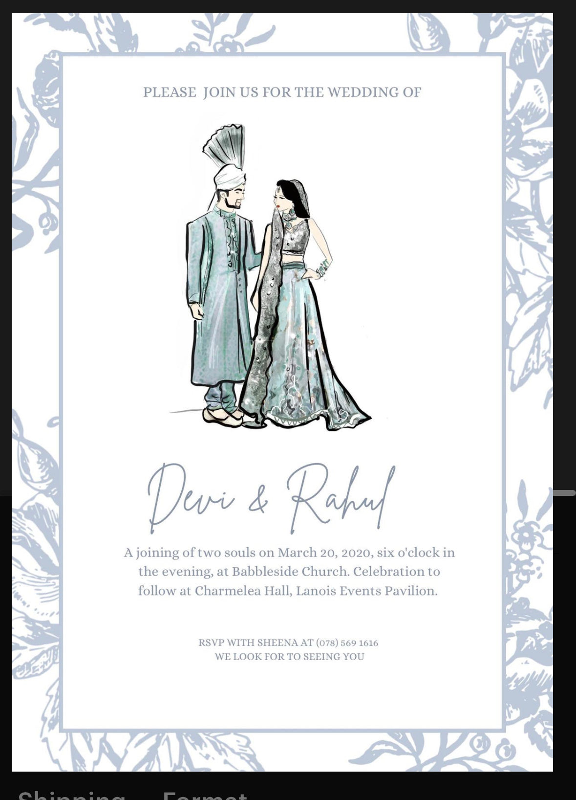 Wedding Sketches