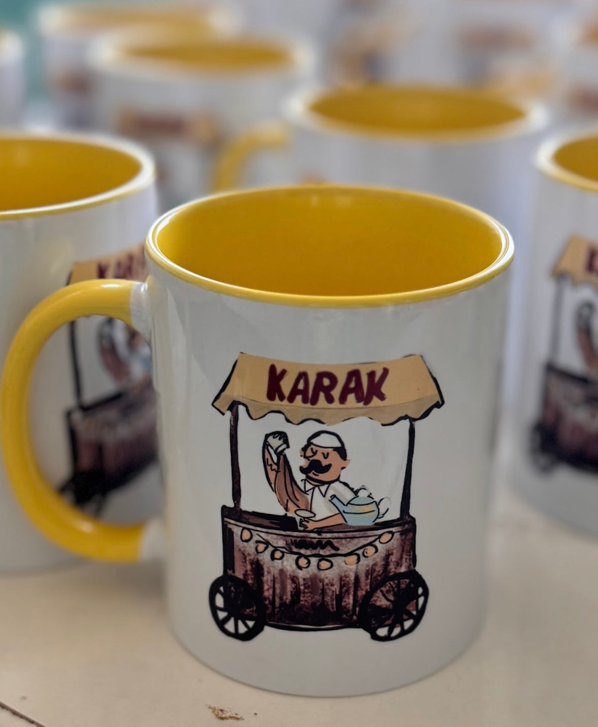 Karak Mug (Round Handle)